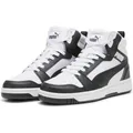 Produktbild: Puma Rebound V6 Mid Jr puma white-puma black-shadow gray (01) 4.5