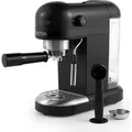Produktbild: Espressomaschine 1465 W PETRA, 15 B, 1,4 l - Schwarz