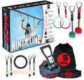 Produktbild: Slackers Slackline Ninja Line-Set Starter, Vernähte Ösen in der Line zum Einhängen der Hindernisse