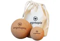 Produktbild: Ergotopia Massageball Faszienball Set aus antibakteriellem & langlebigem Natur-Kork