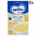 Produktbild: 6x Mellin Le Pastine Stelline Babynahrung nudeln pasta ab 5 Monaten 320g