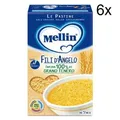 Produktbild: 6x Mellin Le Pastine Fili D'Angelo Babynahrung nudeln pasta ab 5 Monaten 320g