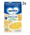 Produktbild: 3x Mellin Le Pastine Tempestina Babynahrung nudeln pasta ab 4 Monaten 320g