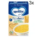 Produktbild: 3x Mellin Le Pastine Fili D'Angelo Babynahrung nudeln pasta ab 5 Monaten 320g