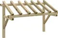 Produktbild: vidaXL Türvordach 200x100x100 cm Kiefer Massivholz