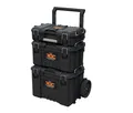 Produktbild: Keter ROC Pro Gear 2.0 Black STD Europe | Set von 3 111 L Boxen, staub- und feuc