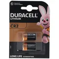 Produktbild: Duracell Photobatterie CR2 Ultra Lithium 3Vmax. 850mAh im 2er Blister, CR15H270