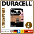 Produktbild: 2x Duracell Lithium Spezialbatterie CR2 (2 Stück)