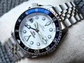 Produktbild: Seiko 5 Sports SSK033K1 Automat GMT Herren Armbanduhr Edelstahl Blau Neu
