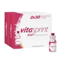 Produktbild: Vitamin B12 – Vitasprint B12 Trinkampullen, 2x30 Trinkfläschchen​ | Hochdosiertes Vitamin B12 mit Aminosäuren für mehr Energie und Konzentration, Energie-Tonikum mit Himbeeraroma