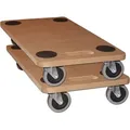 Produktbild: BigDean 2x Möbelroller Transportroller 250kg Rollbrett MDF Möbel Hund Roller