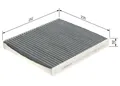 Produktbild: Bosch 1 987 432 543 Filter, Innenraumluft