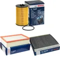 Produktbild: BOSCH Inspektionspaket Filterset für VW Passat Variant Tiguan Skoda Octavia III
