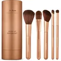 Produktbild: M. Asam MAGIC FINISH Pinsel Set (5-teilig) – Make up Brushes Set, Schminkpinsel Set mit Foundation-, Blush-, Puderp- & Lidschatten Pinsel, Hochwertige Synthetikfasern, Perfekt für Contouring