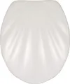 Produktbild: WENKO Premium WC SITZ MUSCHEL Klo Brillen Toiletten Deckel Absenkautomatik Bad