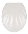 Produktbild: WENKO Premium WC SITZ MUSCHEL mit Absenkautomatik Klo Brille Toiletten Deckel