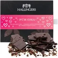 Produktbild: Hallingers Genuss Manufaktur Schokoladen Geschenk Muttertag & Vatertag - Tafel Vegane Schokolade Zartbitter-Edelkakao mit Kaffee - handmade ohne Alkohol, edle Geschenkverpackung 