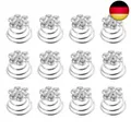 Produktbild: Frcolor 12 Stück Strass Haarspiralen Curlies für DIY Braut Haarschmuck