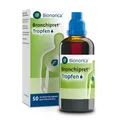 Produktbild: Bronchipret® Tropfen – extra stark mit 3-fach Effekt bei Husten und akuter Bronchitis, hochkonzentriert* und pflanzlich, mit Thymian-Efeu-Kombination, 50 ml, Tropfen