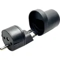 Produktbild: Martin Kaiser 181/sw/1 Reiseadapter Fix-Adapter CH Typ 12/Schuko denzentraler