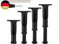 Produktbild: Bettgestell Stützfüße, 4 Stück Verstellbare Bettfüße Heavy Duty Bettm