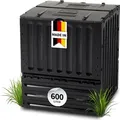 Produktbild: ECO-KING Komposter 600 L, schwarz - Schwarz