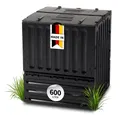 Produktbild: GARANTIA Komposter ECO-KING Komposter 600 Liter schwarz