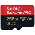Produktbild: SanDisk Extreme PRO 256 GB MicroSDXC UHS-I Klasse 10