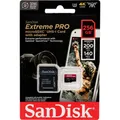 Produktbild: SanDisk microSDXC 256GB Extreme Pro A2 C10 V30 UHS-I U3