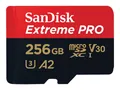 Produktbild: SanDisk Extreme Pro microSDXC A2 UHS-I U3 V30 200MB/s Speicherkarte + Adapter