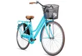 Produktbild: bergsteiger Cityrad Amsterdam 26, 28 Zoll Damenfahrrad, ab 150 cm, Korb, 1 Gang, V-Bremse & Rücktrittbremse