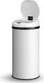 Produktbild: Juskys Automatik Mülleimer mit Sensor 40L für Küche - elektrischer Deckel - Weiß