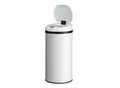 Produktbild: Juskys Automatik Mülleimer mit Sensor 40L - Abfalleimer mit elektrischem Deckel für Küche - Weiß