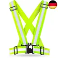 Produktbild: AVANA Reflektorweste Reflektierende Sicherheitsweste Einstellbar Warnweste