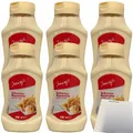Produktbild: Jeden Tag Delikatess Mayonnaise 80 % 6er Pack (6x500 ml Flasche) + usy Block