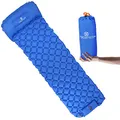 Produktbild: Sportisfaction Outdoor Isomatte | Ultraleicht & Kompakt | Ergonomische Wabenstruktur | Wasserabweisende & Robuste Camping Matratze | Leichtes Aufblasen | Vielseitig einsetzbar