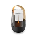 Produktbild: Stadler Form Aroma Diffuser & Laterne Sophie Little mit Akku bis 7 h, Indoor und Outdoor Geeignet, Flammen-Effekt, für Ätherische Öle, Schwarz mit Bambus-Griff