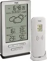 Produktbild: Funkwetterstation XENA H145xB82xT47mm silber Ku.f.innen/außen Thermometer messen