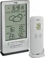 Produktbild: TFA Funkwetterstation XENA H145xB82xT47mm silber Ku.f.innen/außen - 35.1162.54
