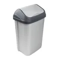 Produktbild: keeeper Mülleimer mit Schwingdeckel, 50 l, Swantje, Silber