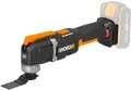 Produktbild: Worx Akku-Multifunktionswerkzeug WX696.9, zum Schneiden, Sägen, Schleifen uvm, ohne Akku & Ladegerät
