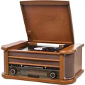 Produktbild: Reflexion HIF2004BT Retro Stereoanlage (Bluetooth, Plattenspieler, CD Player, 2x 40 W) (HIF2004BT)