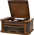 Produktbild: Reflexion HIF2004BT Retro Stereoanlage Funkempfang, Bluetooth, Plattenspieler, CD, USB, Inkl. Fernbedienung 2 x 40W