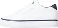 Produktbild: Tommy Hilfiger Herren Vulkanisierter Sneaker Low Top, Weiß (White), 47