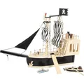 Produktbild: Legler Small Foot Piratenschiff , Kinderspielzeug, Holz, ab 3 Jahren, 12411