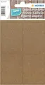 Produktbild: HERMA 15750 Vielzweck-Etiketten aus Graspapier, 4 Blatt, 40 x 55 mm, 4 Stück pro Bogen, 16 Aufkleber, selbstklebend, Haushaltsetiketten zum Beschriften, Klebeetiketten aus Silphie-Papier, natur-braun