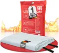 Produktbild: NTG Feuerlöschdecke 1 x 1 Meter aus 100% Glasfasergewebe