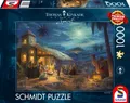 Produktbild: THOMAS KINKADE - JESU GEBURT * THE NATIVITY - Schmidt Puzzle 59676 - 1000 Pcs.