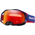 Produktbild: Oakley Airbrake MX Renaux Signature, Crossbrille Prizm - Blau/Rot/Weiß Orange/Rot-Verspiegelt