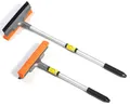Produktbild: Scheibenreiniger teleskop 40 - 60 cm Abzieher Fensterputzer Scheiben Wischer KFZ